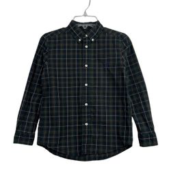 POLO Ralph Lauren Classic Fit Plaid Double Faced Shirt SZ 7