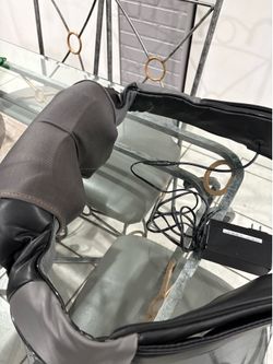 MASSAGE FOR SHOULDERS AND NECK, LIKE NEW, LEATHER AND FABRIC