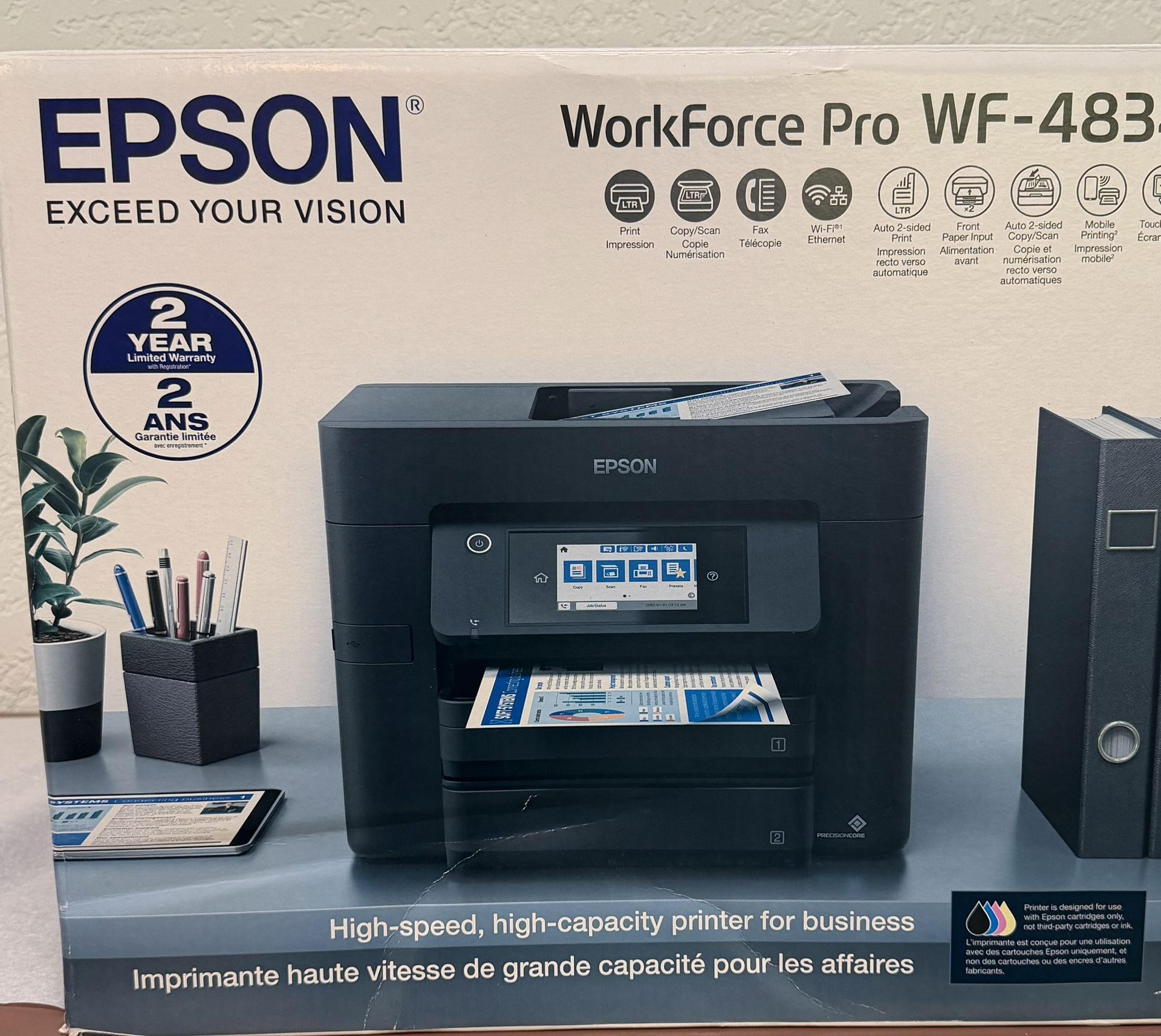 Epson Color Printer WF-4834