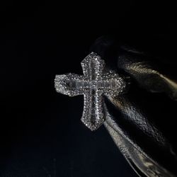 Diamond Cross Ring 