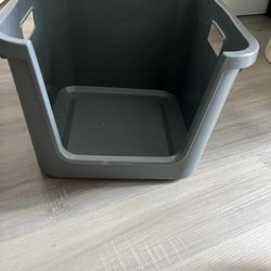 Cat Toilet For Kittens Open High Sides 