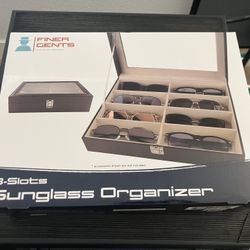 8- slots sunglasses organizer 