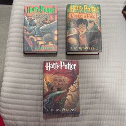 3 Harry Potter Books
