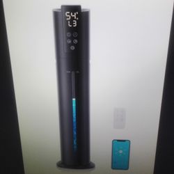 New Smart Ultrasonic Humidifier 30" Tower 9 Liter For Whole House Quiet With App/Remote & Essential Oil Diffuser 