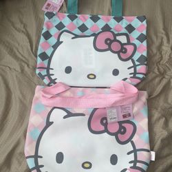 Hk Tote Bag With Coin purse XxSanrio