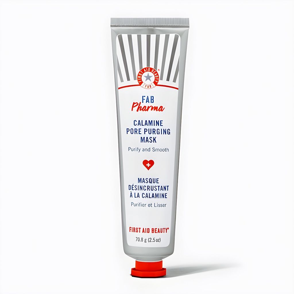 NIB First Aid Beauty Fab Pharma Calamine Pore Purging Mask - Full Size