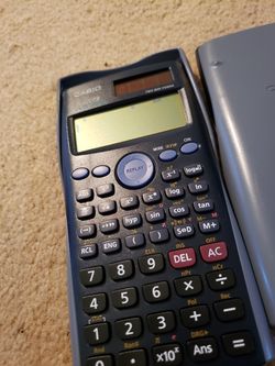 Calculators and pens