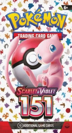 151 English Pokemon Booster Pack