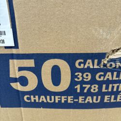 Water Heater 50 Gallons New
