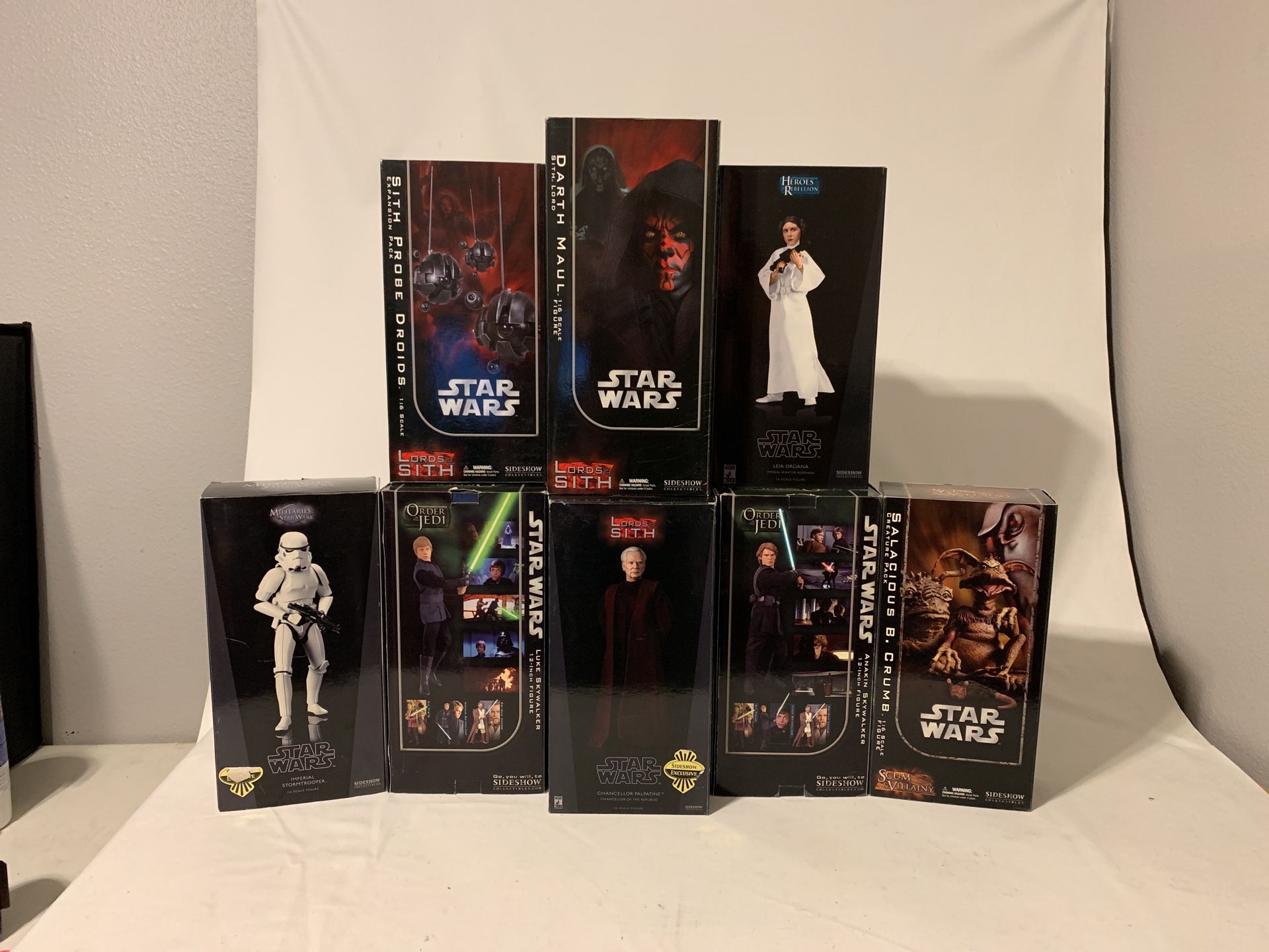 8 - Star Wars 12”/1:6 Scale Action Figures Sideshow Collectables