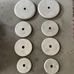 Weight Plates.         80 Dollars 