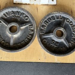 25LB IVANKO Olympic Weights