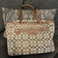 Large Coach Tote