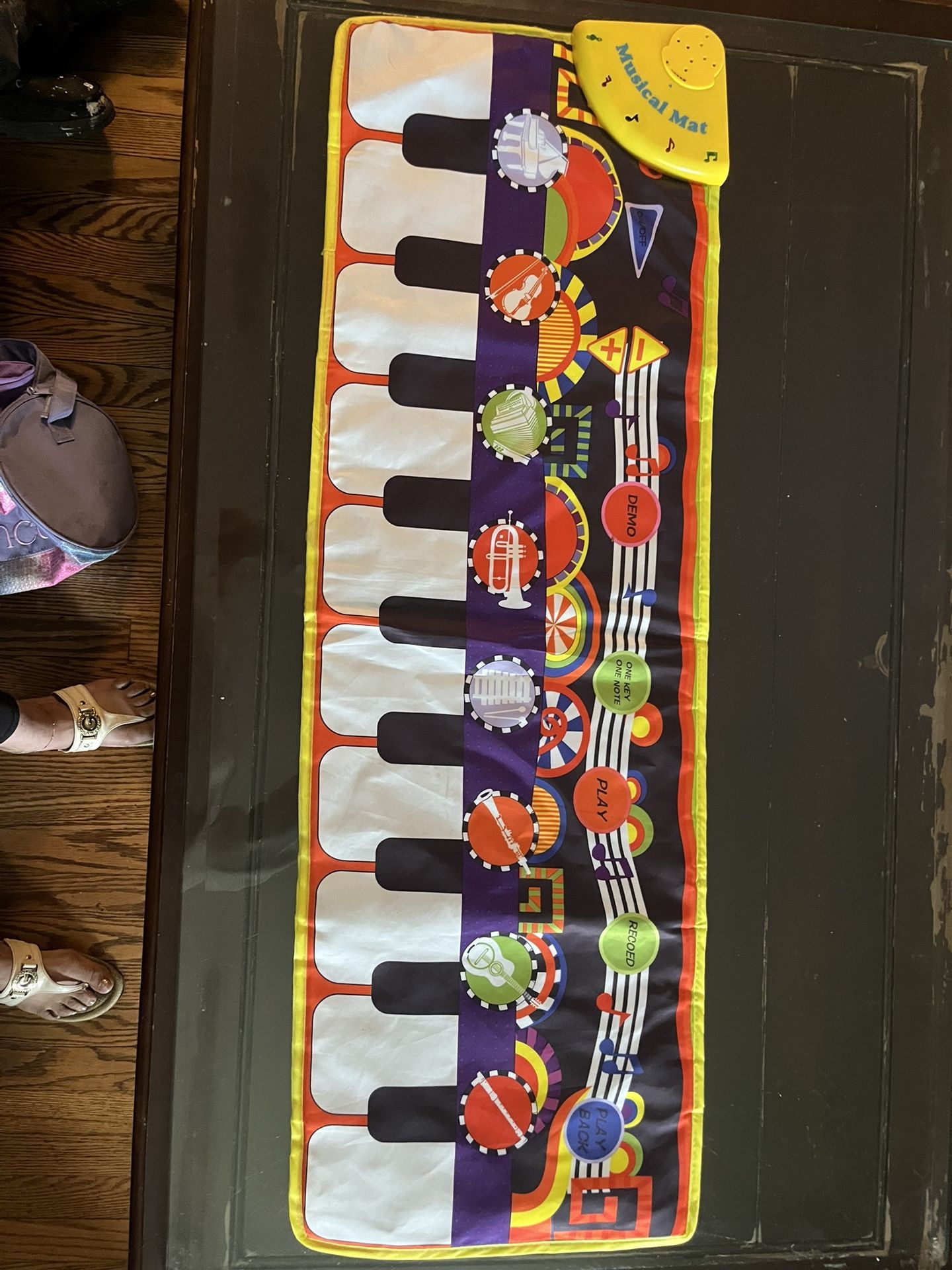 Musical Piano/keyboard Mat