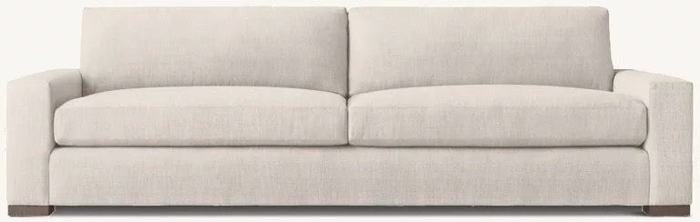 Restoration Hardware Maxwell Cream Sofa — $1,000
