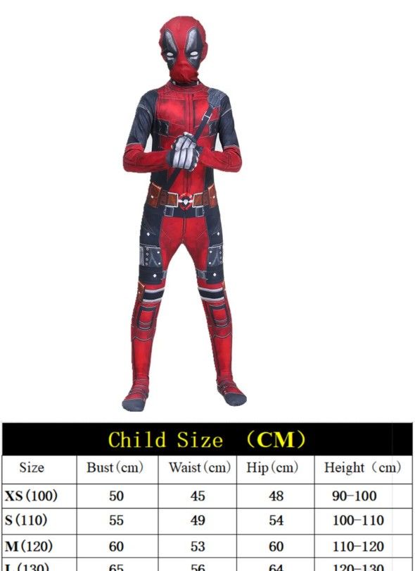 Deadpool-marvel Costume US-6(M120)