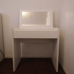 White makeup Vanity desk 