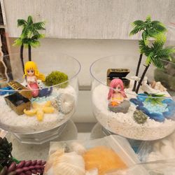 Mermaid Birthday Party Arts & Crafts supplies