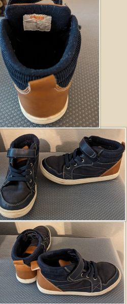 Gymboree Boys Sued HiTop Sneakers Size 2