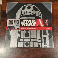 Star Wars 2 Piece Canvas Set