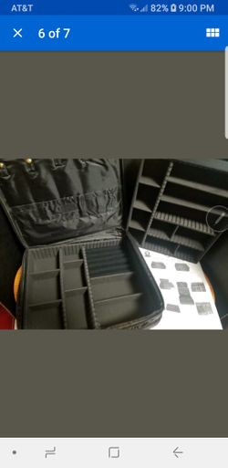 Joy Mangano The Jewel Kit Duo Expanding Jewel Kit Black-- 2 Trays New