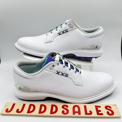 Nike Air Jordan ADG 5 Golf White Grape Ice Emerald FQ6642-100 Men’s Sz 11.5 NEW