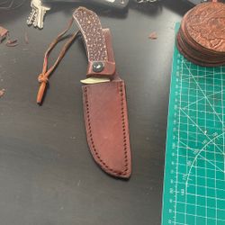 Customizable Leather Knife Sheaths