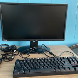 Sceptre Monitor with keyboard and mouse