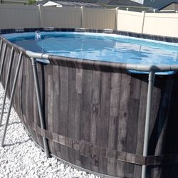 Pool With Sandpro Filter System