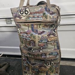 Rolling Travel Bag Route 66