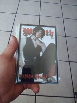 Uchita itachi anime card two sided /2 pics