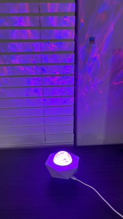 Galaxy Star Projector Night Light – $10