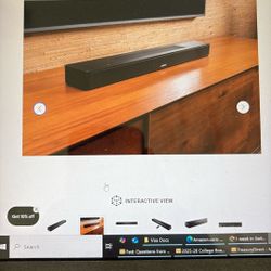 Bose Smart Soundbar with Dolby Atmos