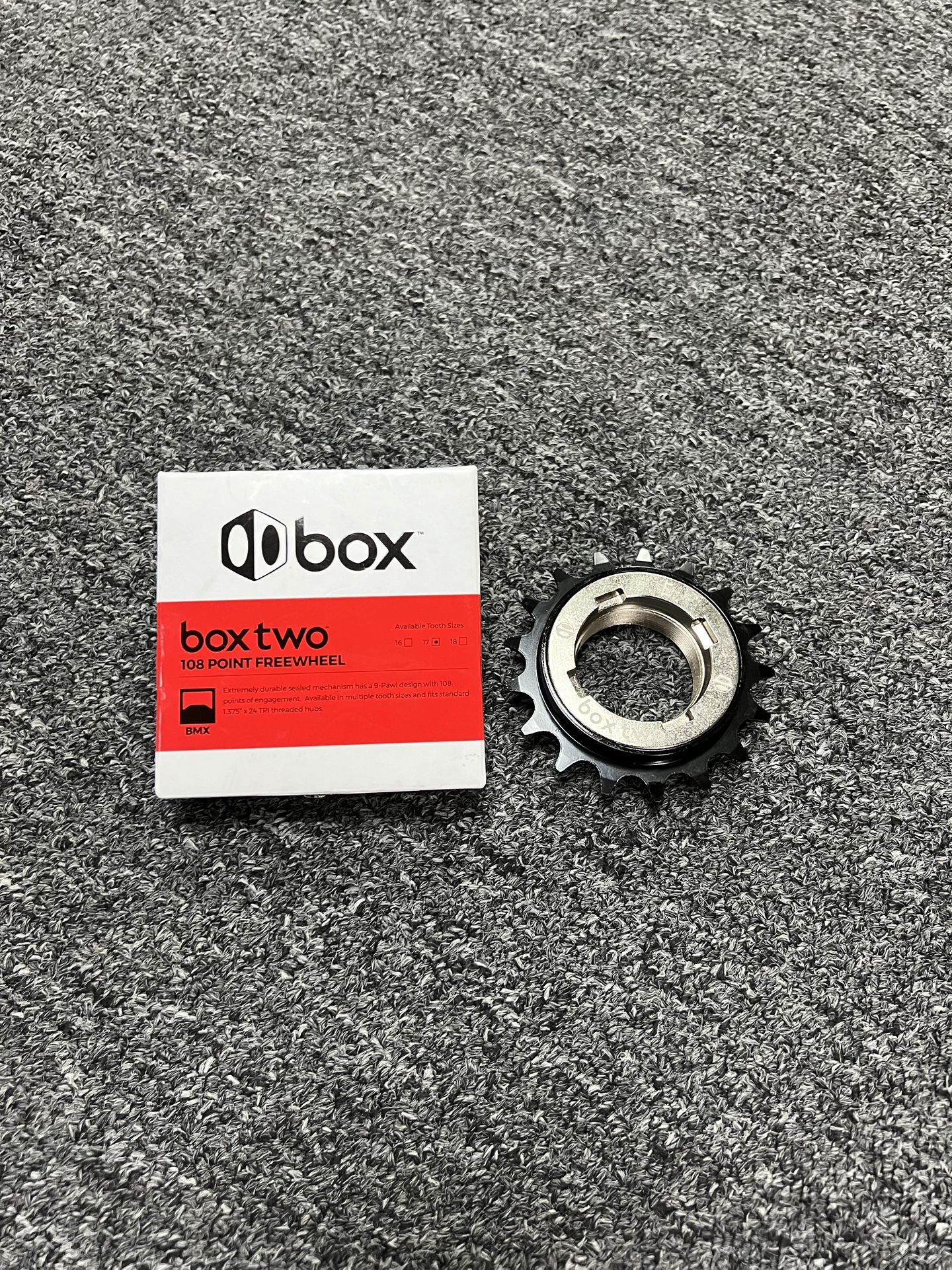 Box Two 108 Point Freewheel Chrome 17T