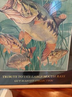 Guy Harvey Tribute to the Largemouth Bass Framed Print
