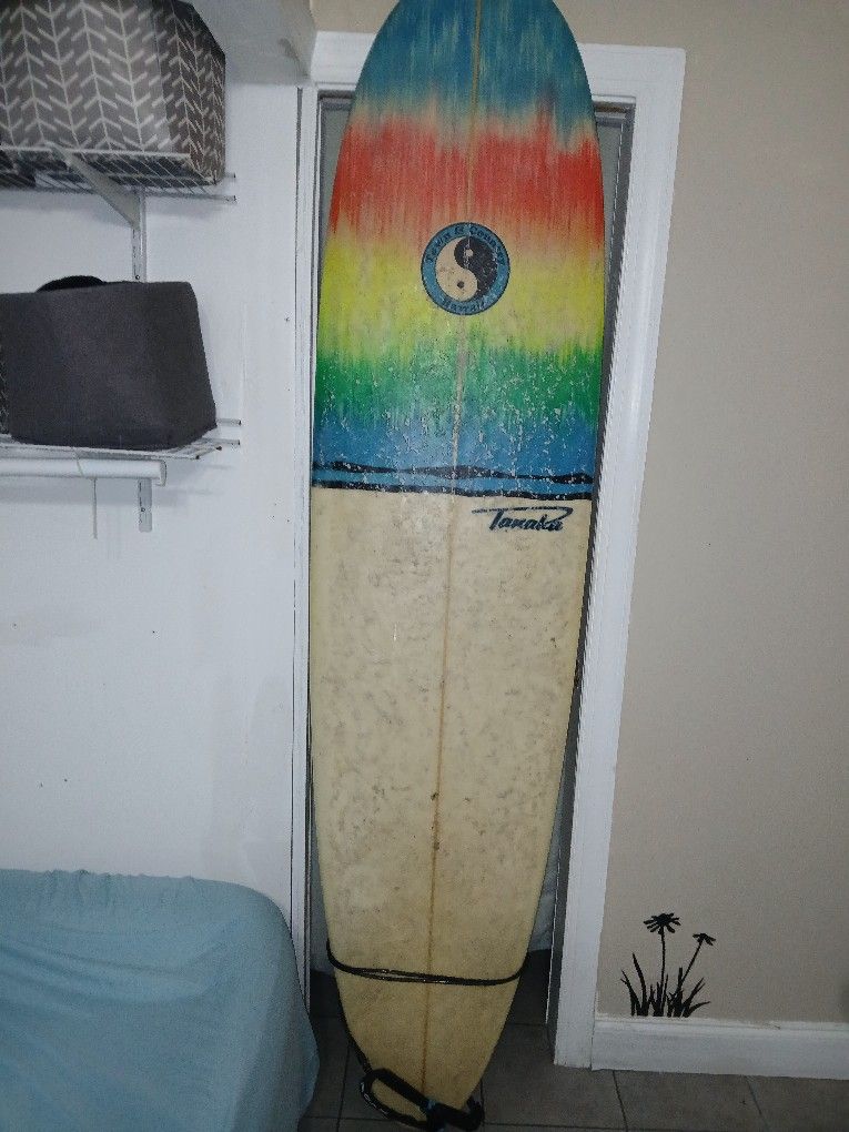 Tanaka Long Board. TOWN n COUNTRY 7 FT 6 IN × 22