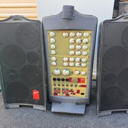 Black Fender Passport 069-1001 Portable PA System 500 Watt