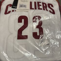 Lebron James Mitchel And Ness Jersey