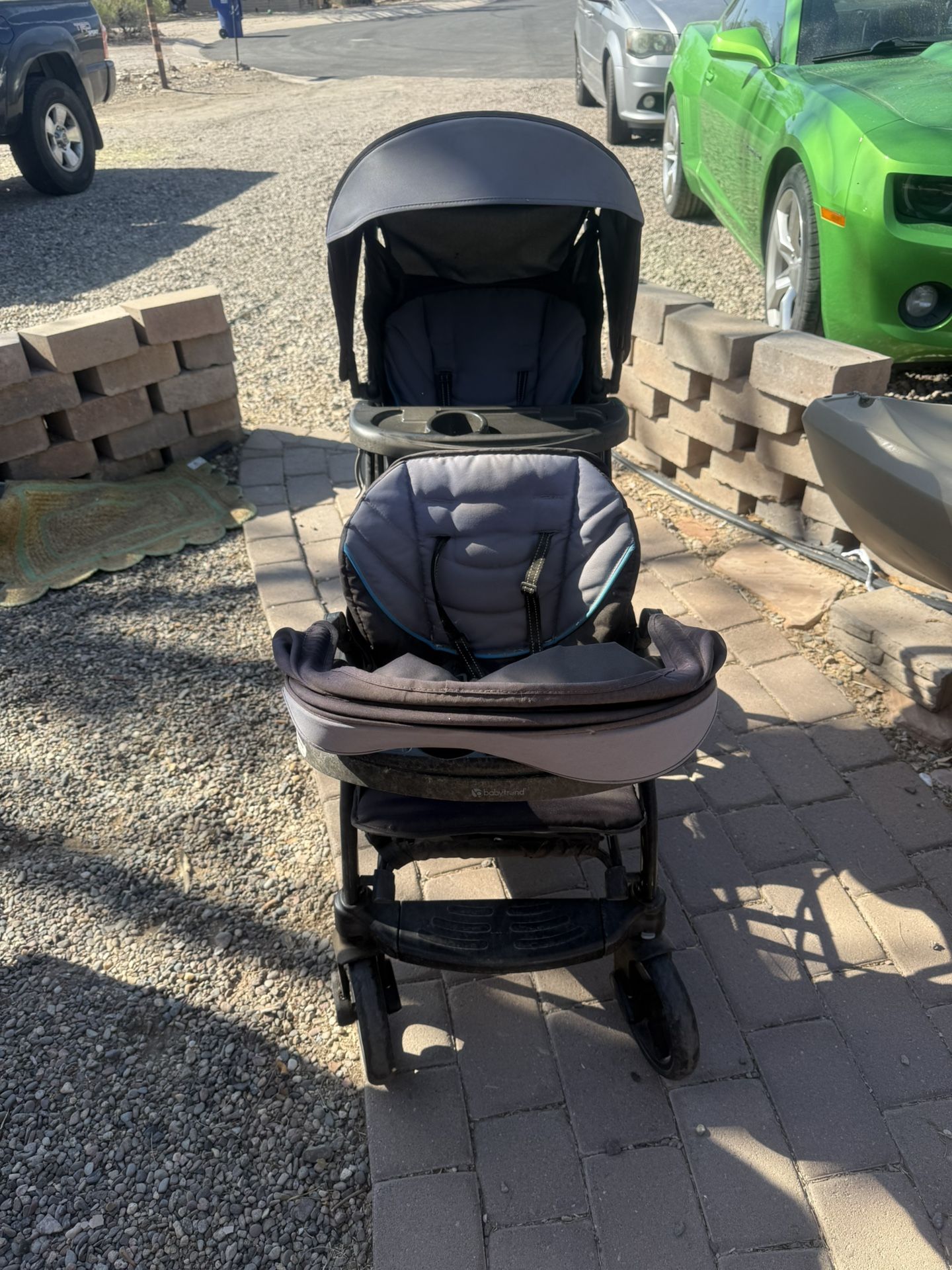 Sit To Stand Double Stroller