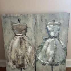 Set of Canvas Prints 12” x 24”