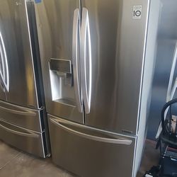 LG STAINLESS STEEL FRENCH DOORS REFRIGERATOR