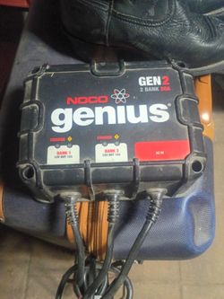 NOCO Genius GEN2 2-Bank 20A On-Board Battery Charger