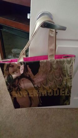 Victoria secret supermodel tote bag