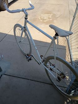 Bicycle State 48 bicycle company 62 sz good shape as is flat tires no offers no trade 75th Ave Indian School serious buyers only please $40 cash