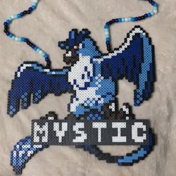 Team Mystic Articuno Rave Bead Pixel