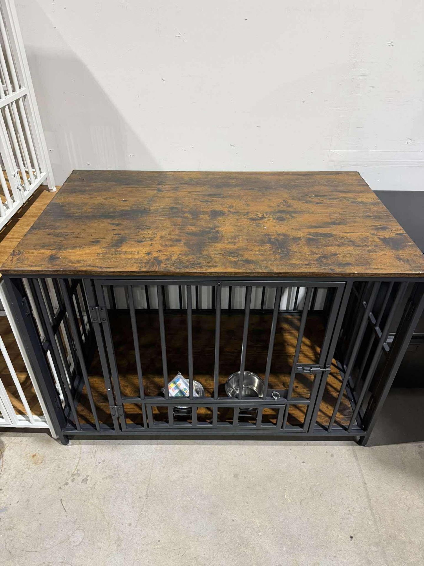 41" Dog Crate Furniture Foldable, No Assembly Decorative Dog Kennel Indoor, Dog Crates for Large Dogs(40-65 lb)