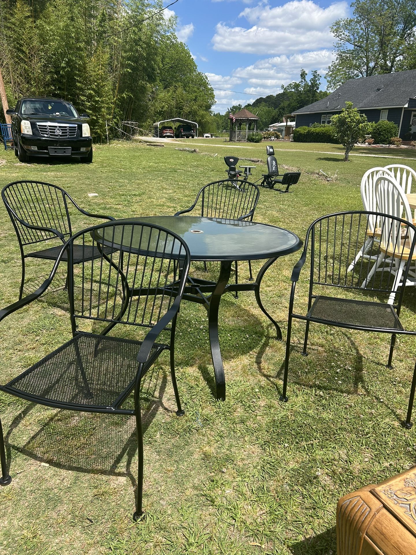 Cast Iron Patio Set