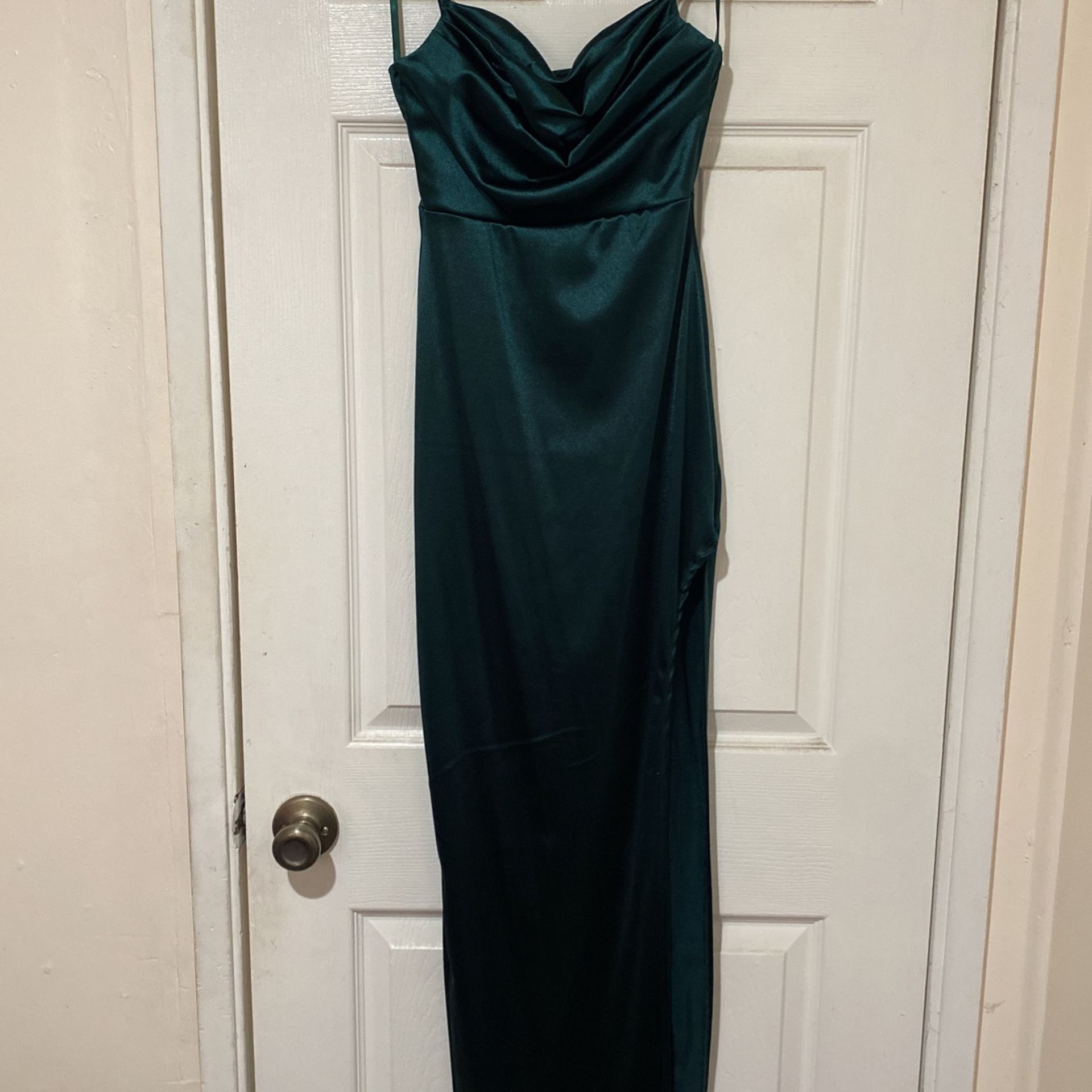 strapless long dress Lei Black Maxi - US 0 This garment fits true New Homecoming&Prom Dress Return Of The Collar Colour:Deep Sage Green