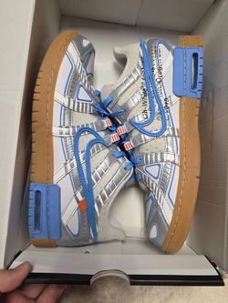 Nike Rubber Dunk Off-White UNC size 11.5