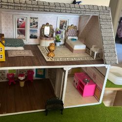 Mini Cute Dollhouse Everything Including 